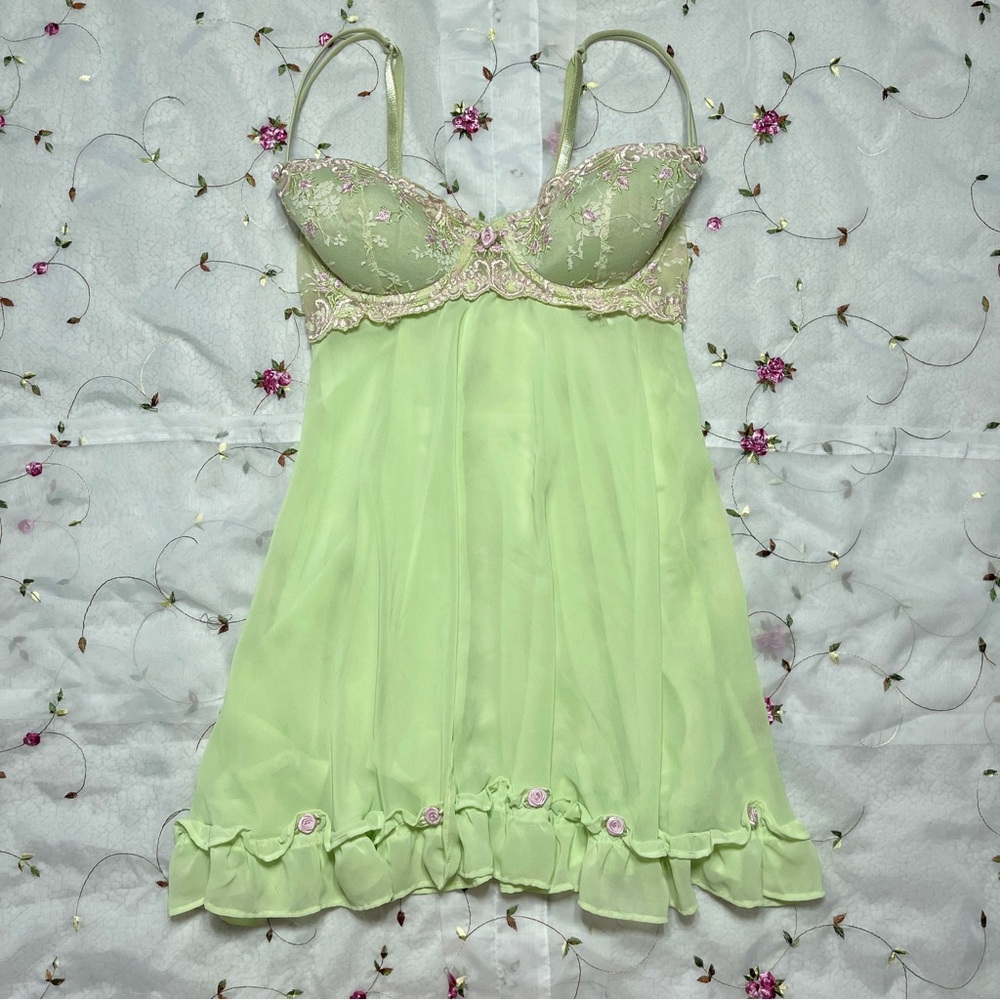 Vintage Babydoll Floral Lace Top